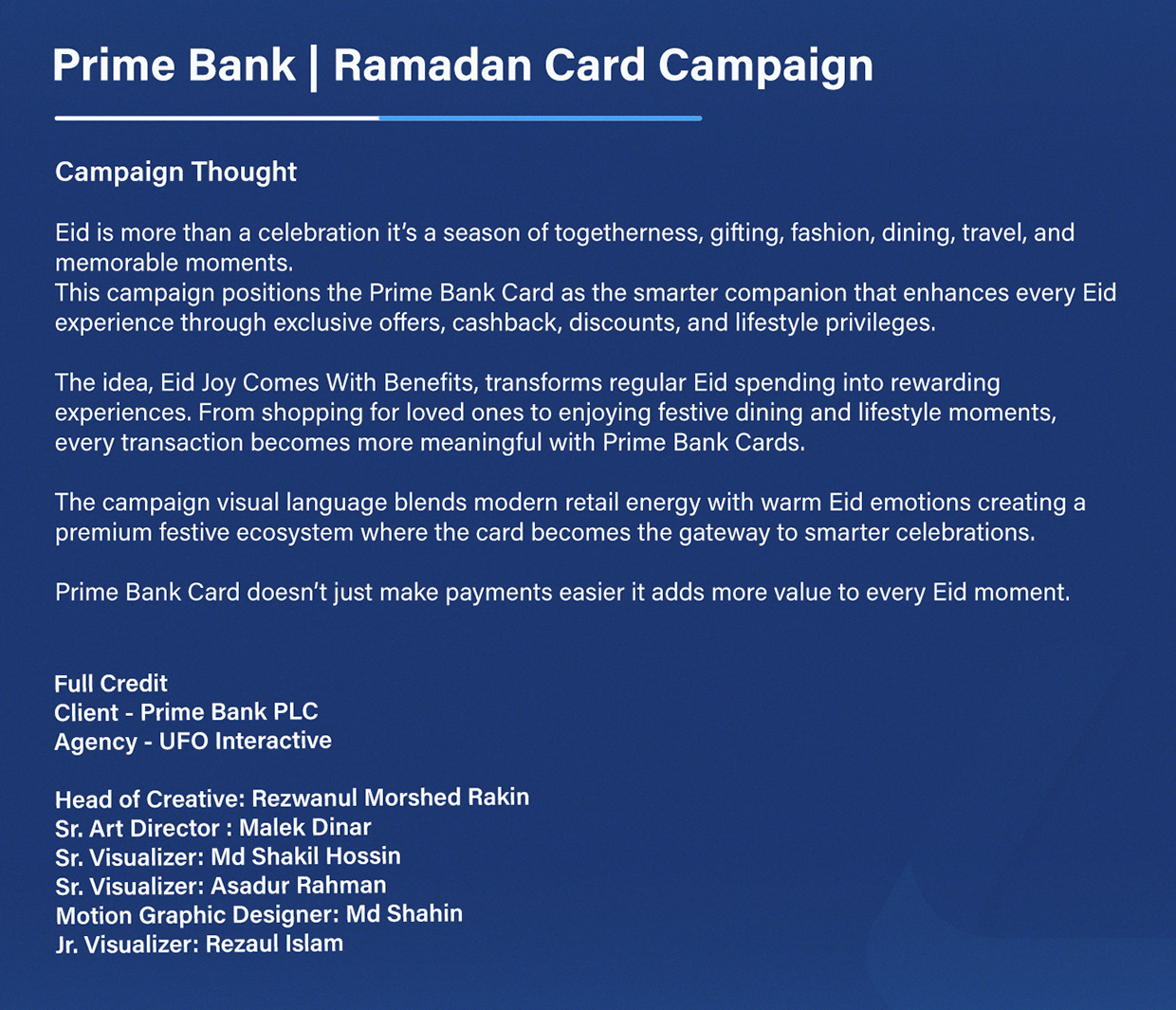 Prime Bank | Card-e Eid Ramadan Campaign Image 0