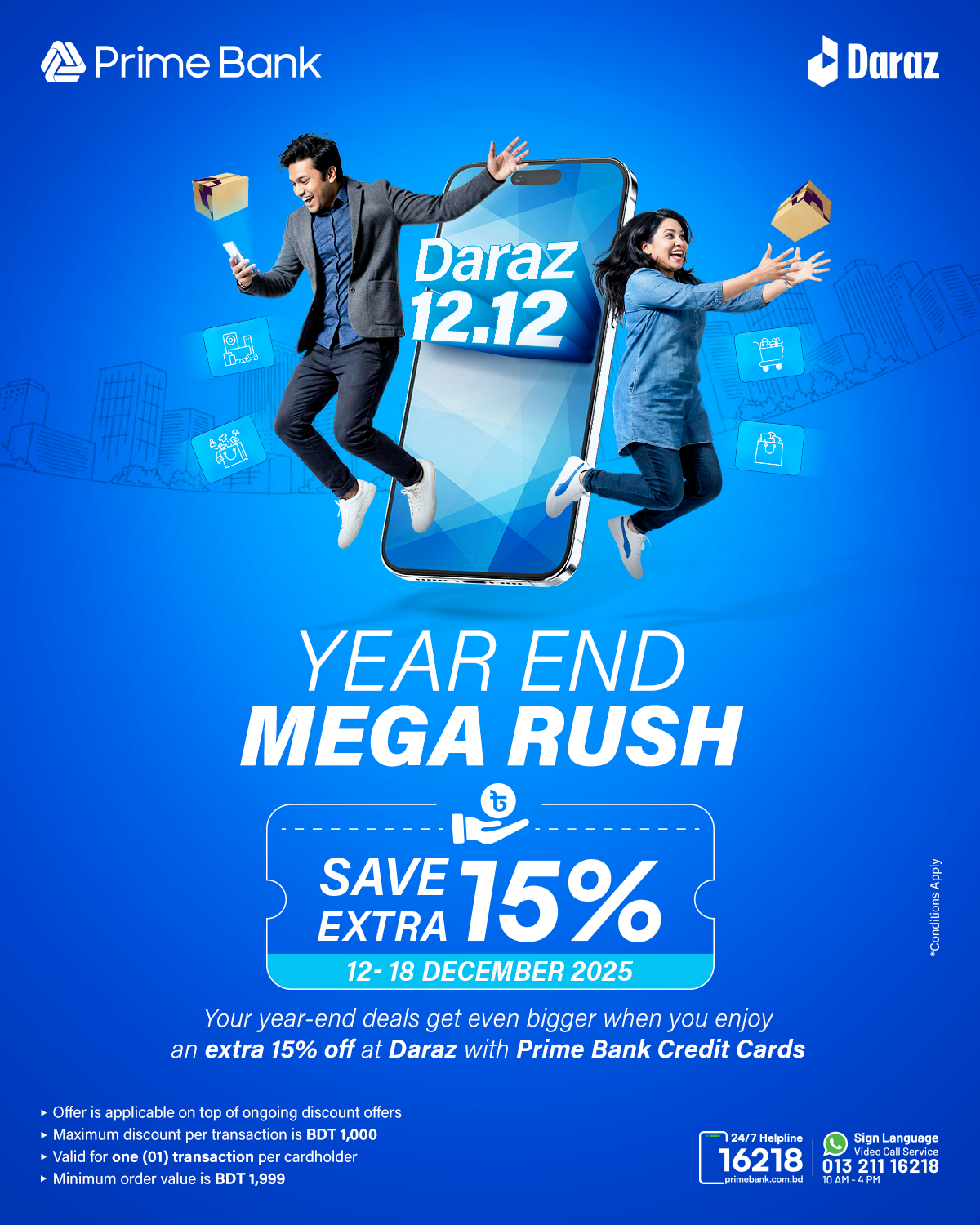 Prime Bank X Daraz Campaign – Creative Design Image 3