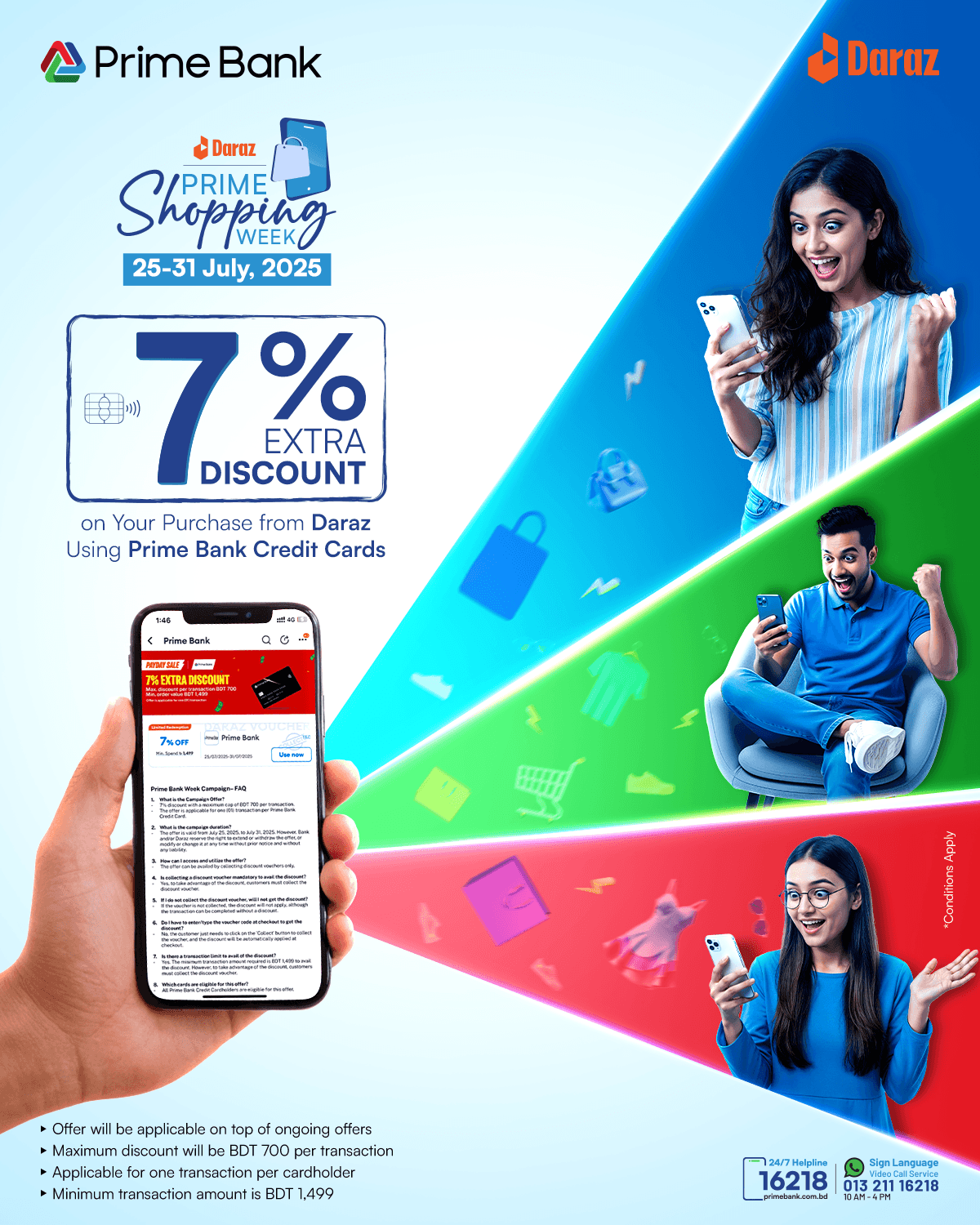 Prime Bank X Daraz Campaign – Creative Design Image 5