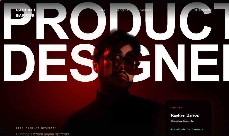 Raphael Barros — Product Designer