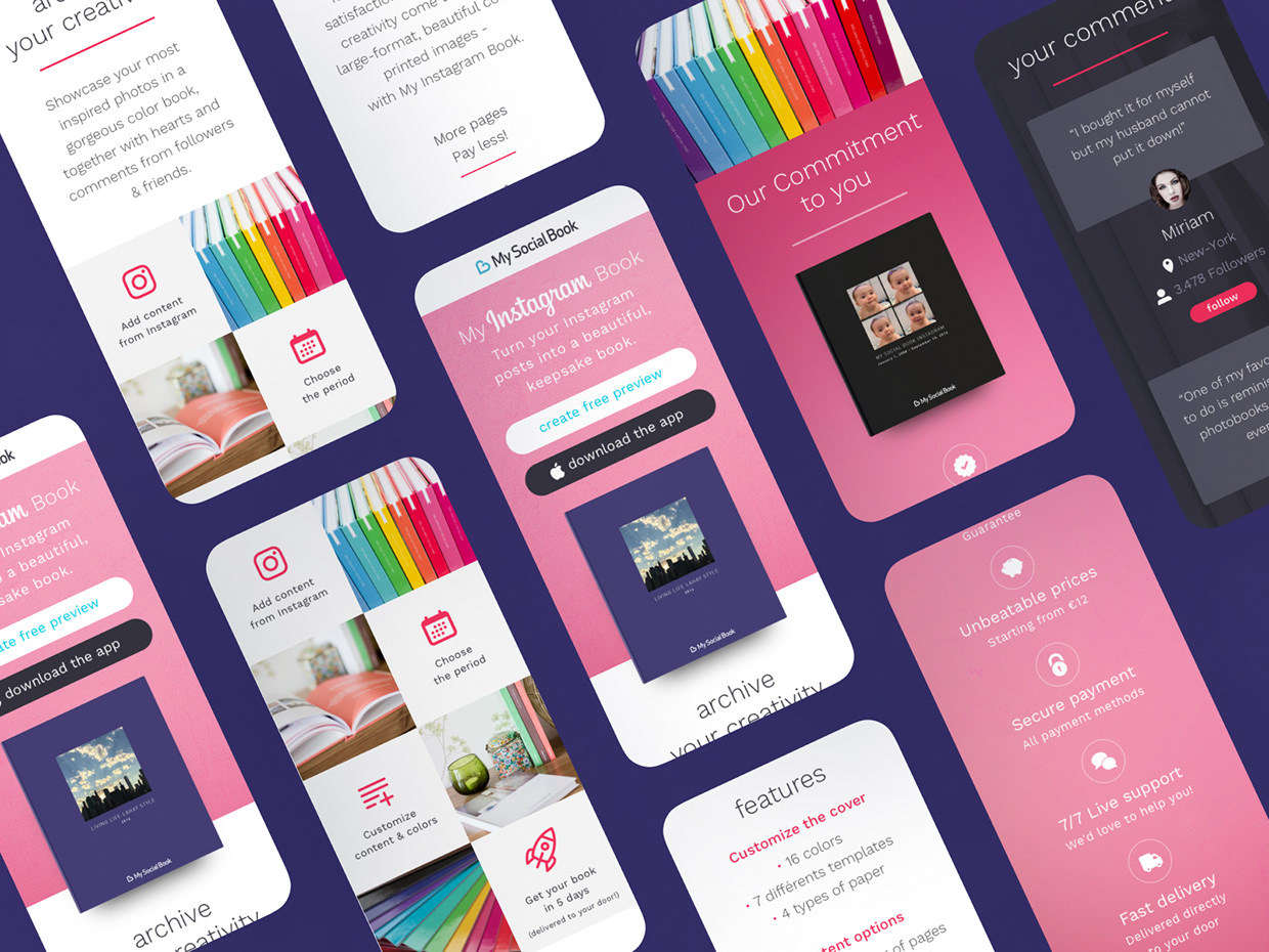 My Social Book Website Image 10