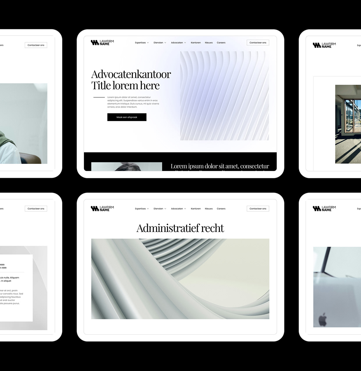 Lawfirm figma template Image 3
