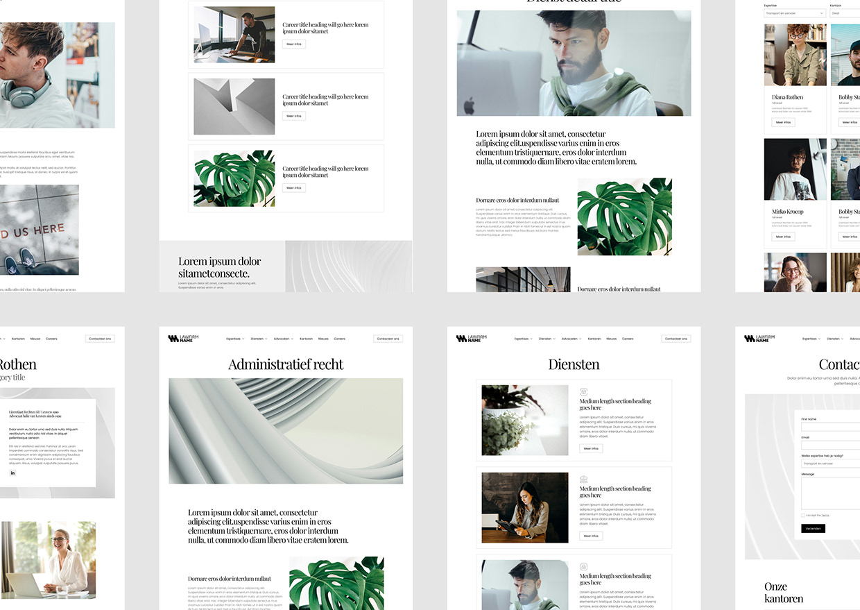 Lawfirm figma template Image 5