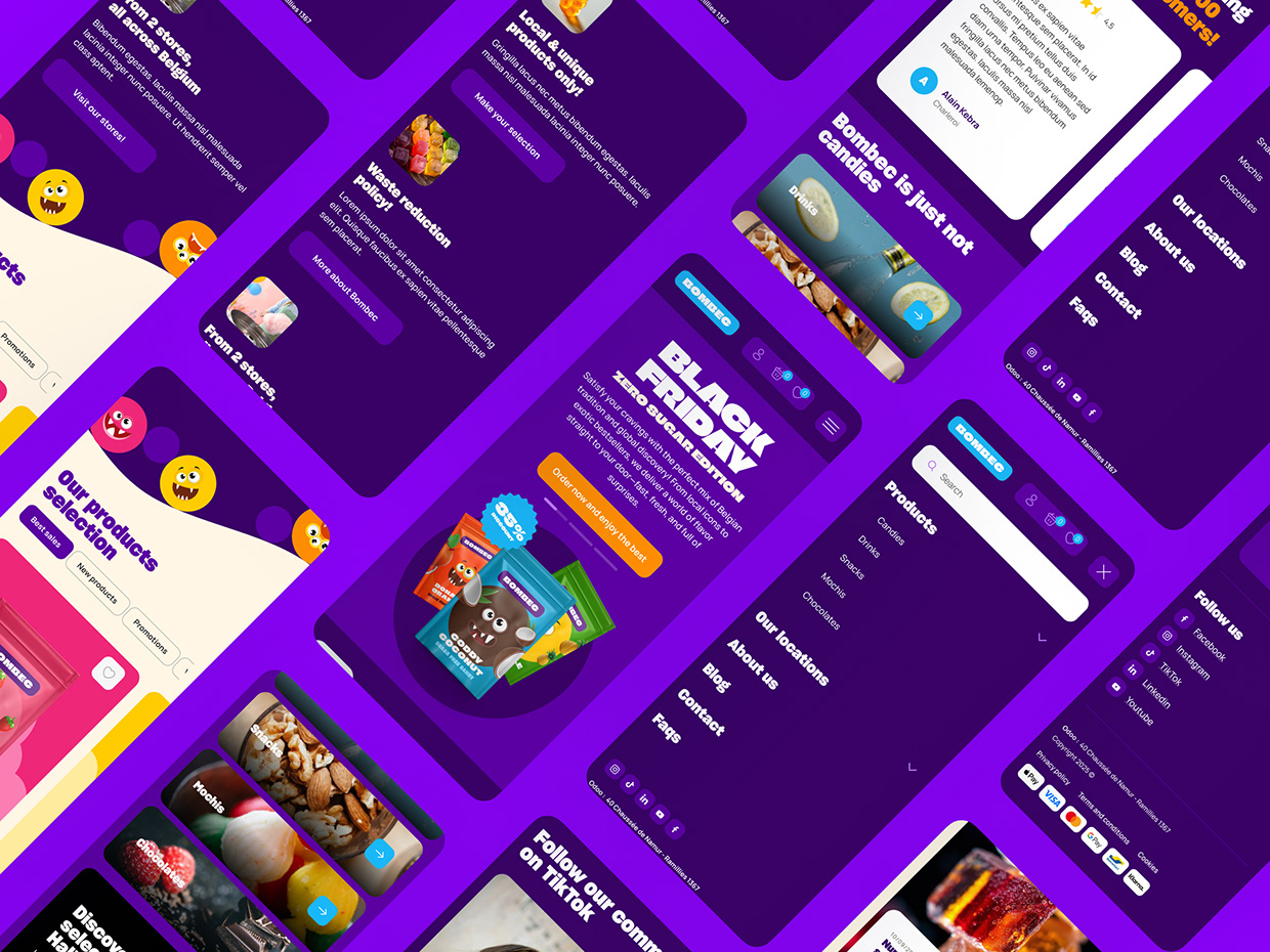 Bombec Candies website Image 7