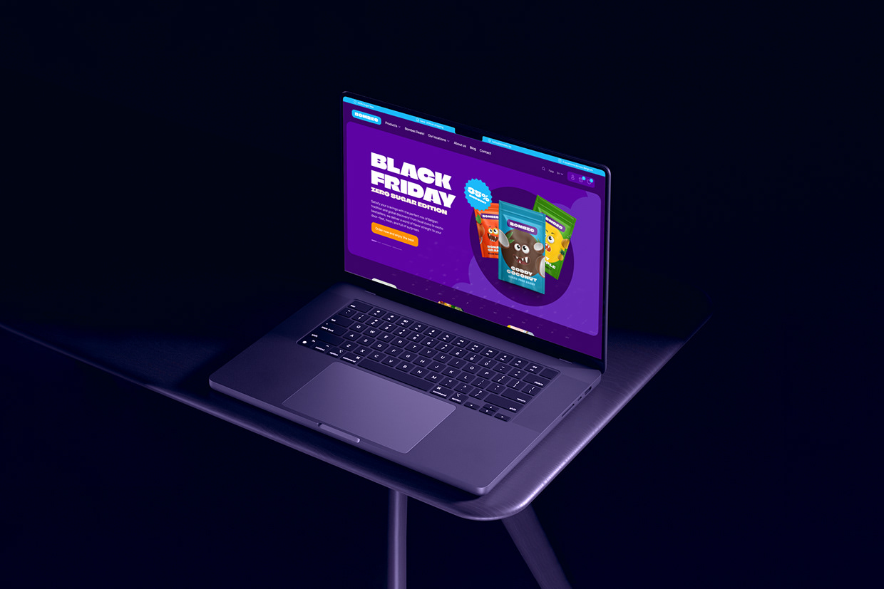 Bombec Candies website Image 13