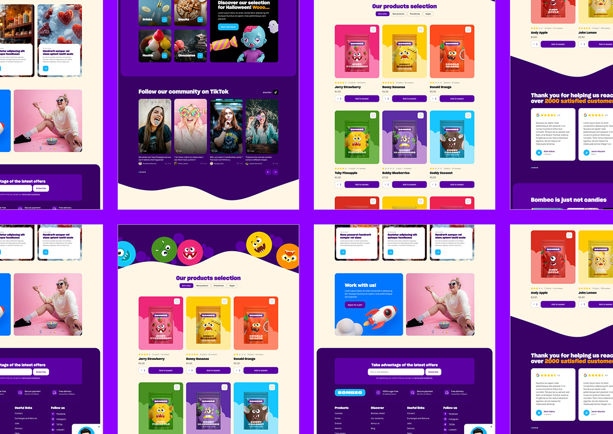 Bombec Candies website Image 14
