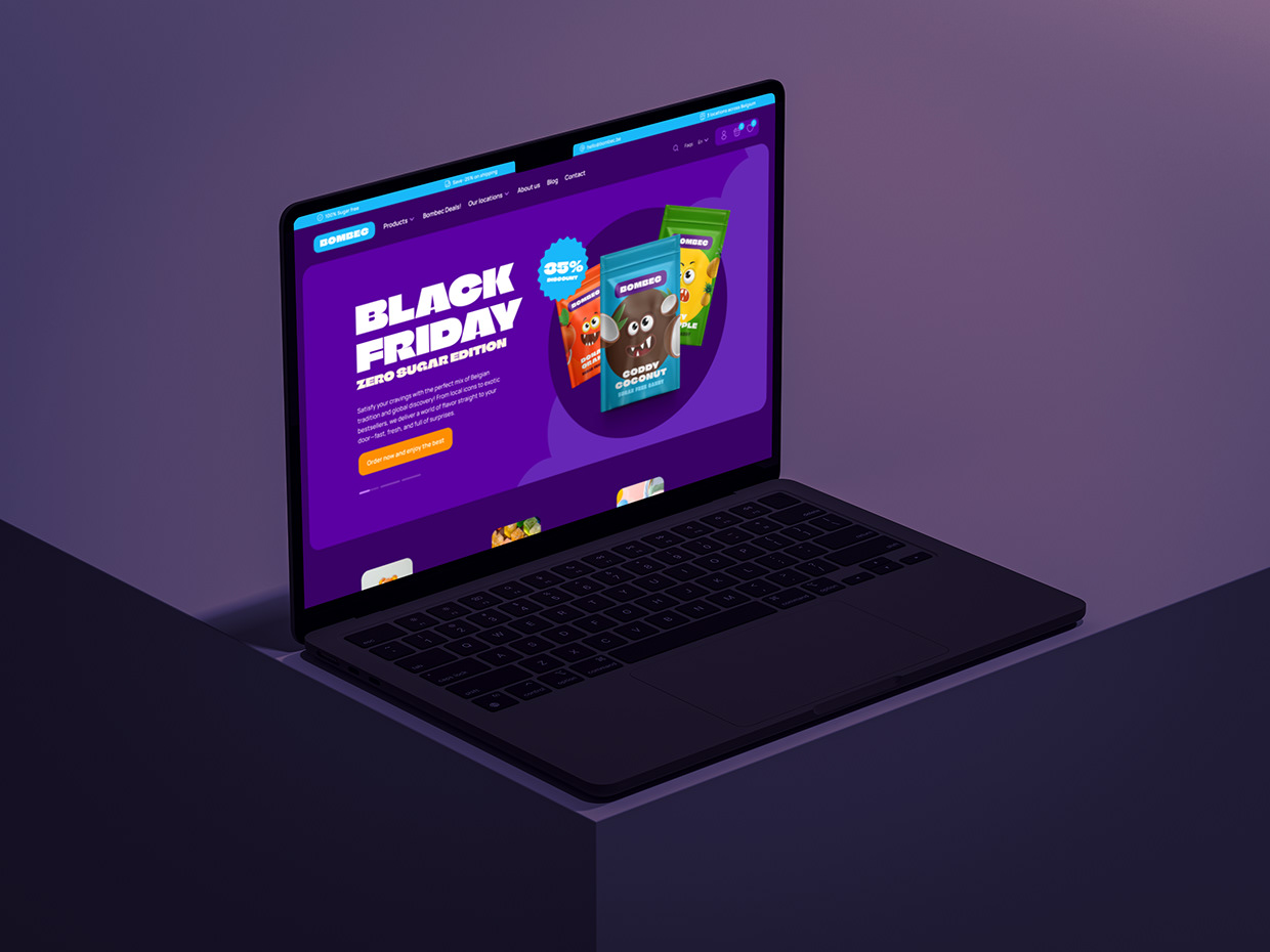 Bombec Candies website Image 17