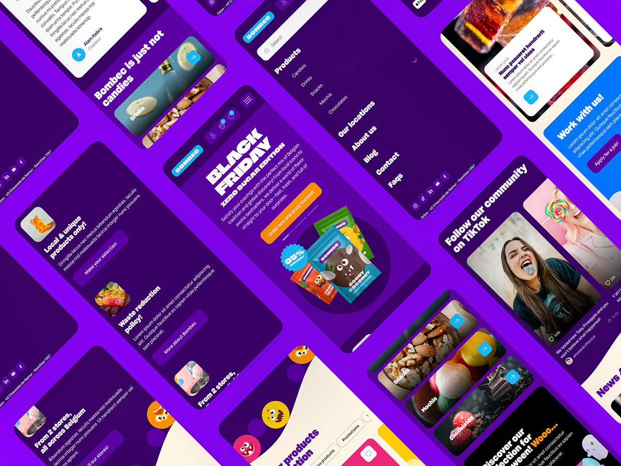 Bombec Candies website Image 20