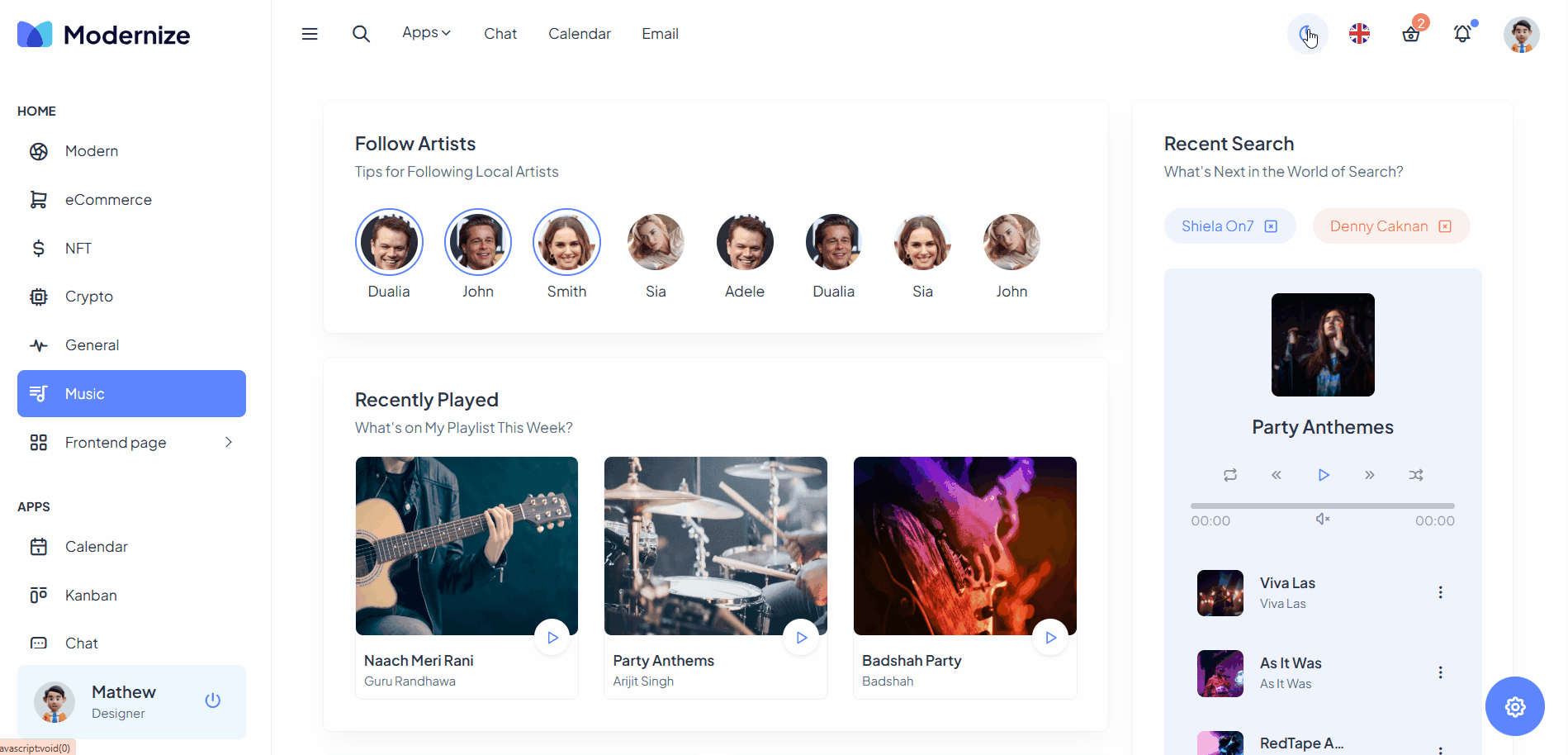 Explore the Best Dark Mode Dashboard Designs, Templates & Examples Image 1