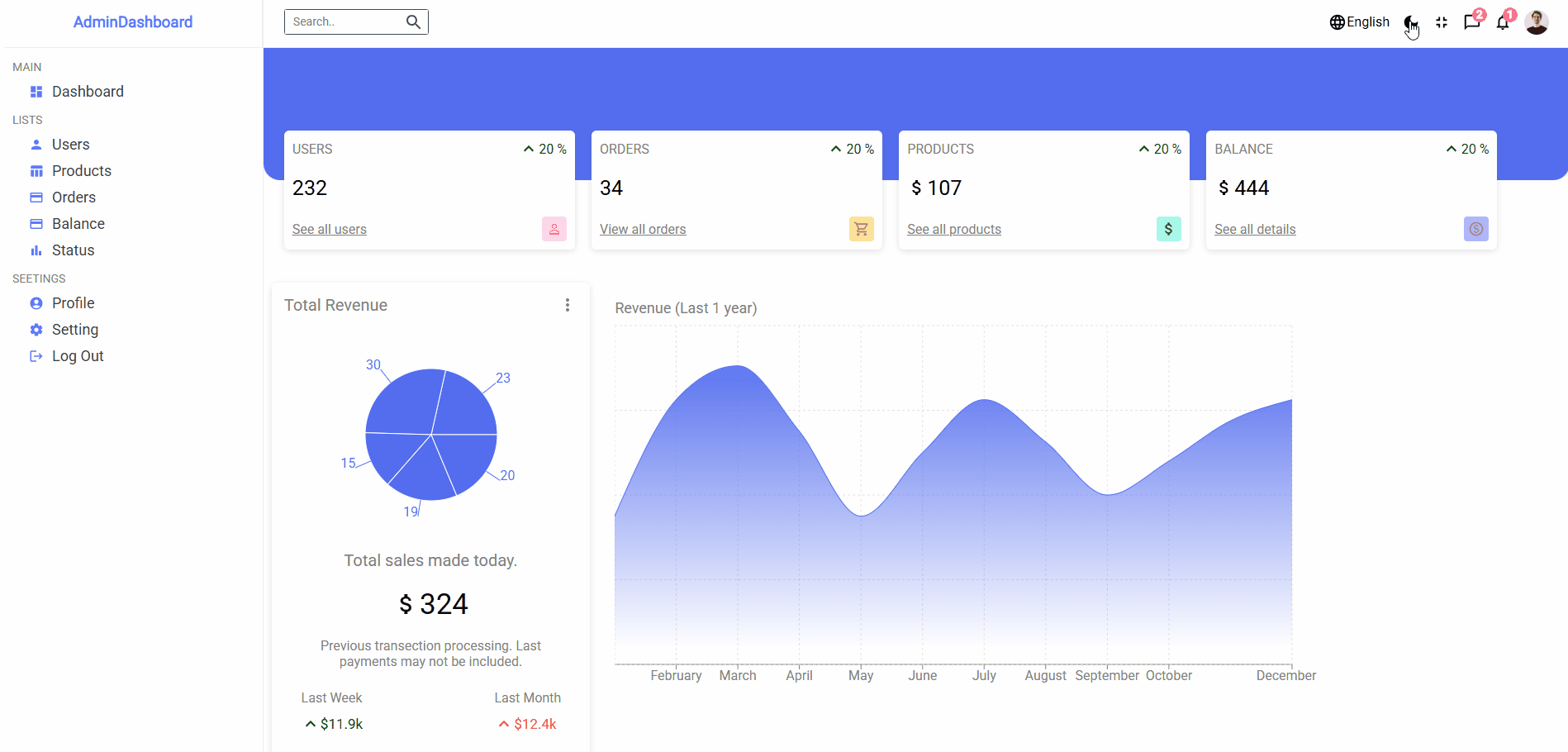 Explore the Best Dark Mode Dashboard Designs, Templates & Examples Image 20