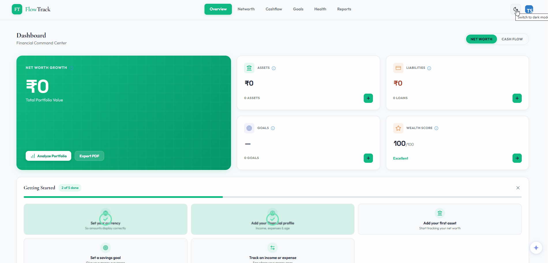Explore the Best Dark Mode Dashboard Designs, Templates & Examples Image 26
