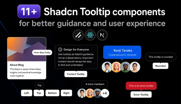 11+ Shadcn Tooltip Components, Examples Usage & Best Practices