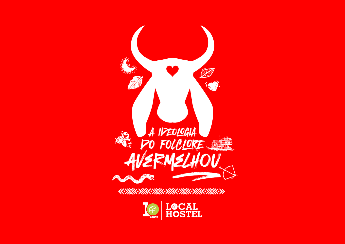 Camisa Local Hostel Especial Boi Bumbá de Parintins