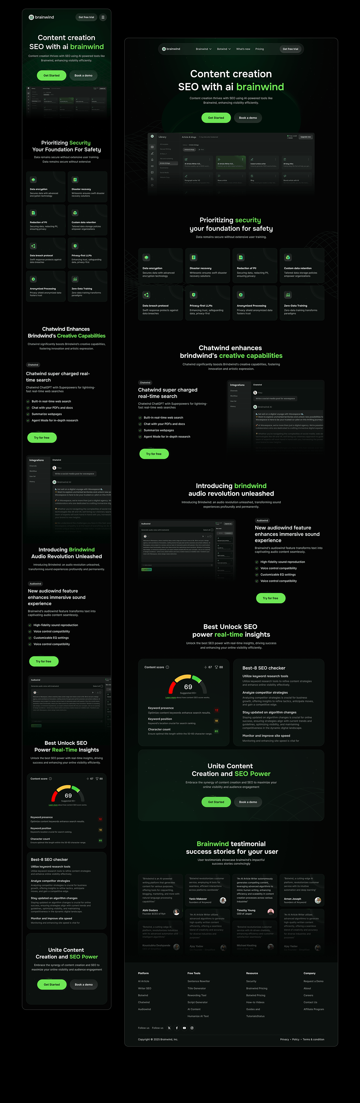 AI Content Writing - Brainwind | Audio, Brand voice Image 13