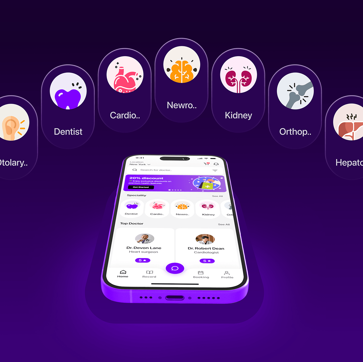 AI Healthcare App | Doctor Booking | Wavespace Agency Image 3