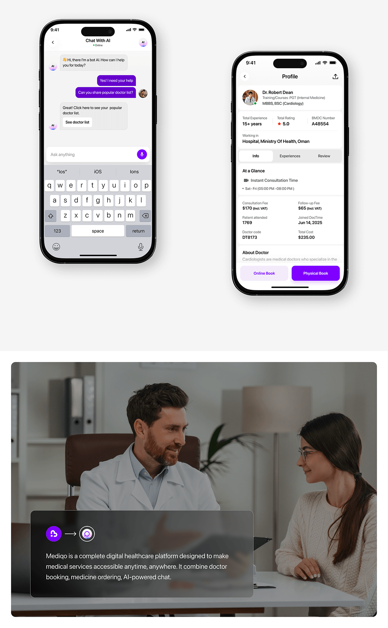 AI Healthcare App | Doctor Booking | Wavespace Agency Image 7