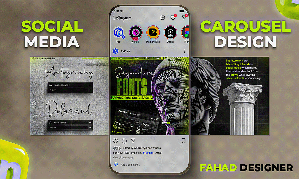 Social Media Carousel Design Image 1