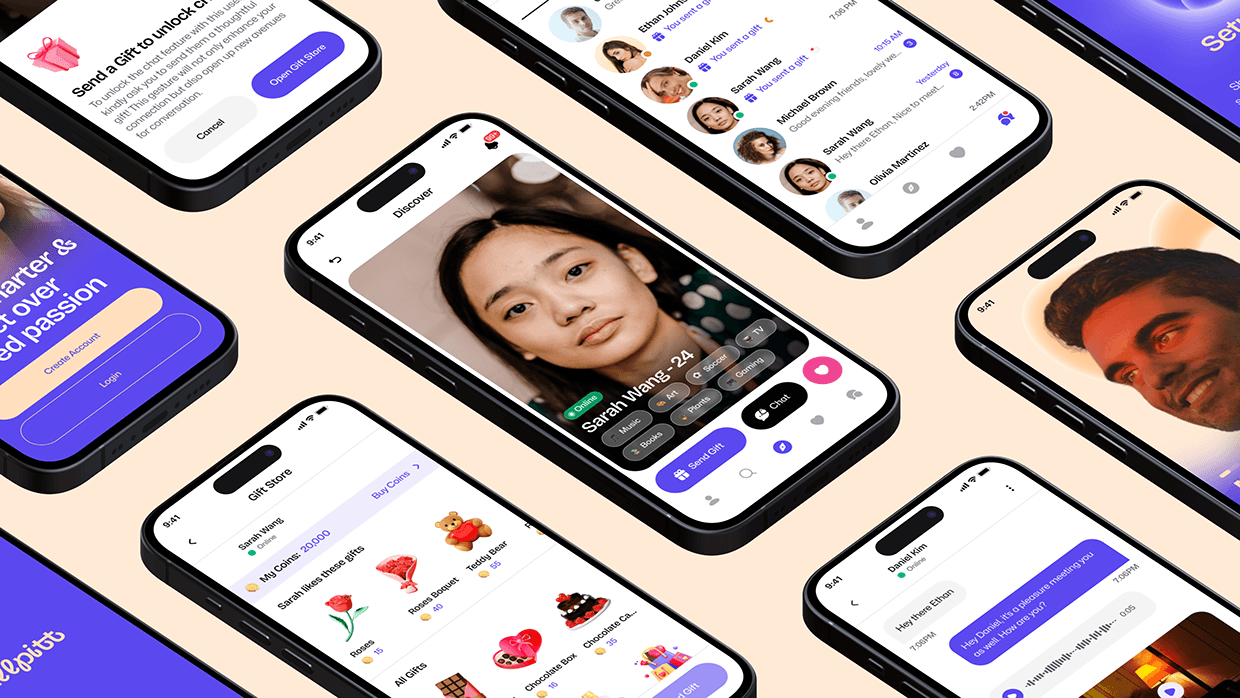 Gamified  Dating Platform (Brand & App Design) Image 5