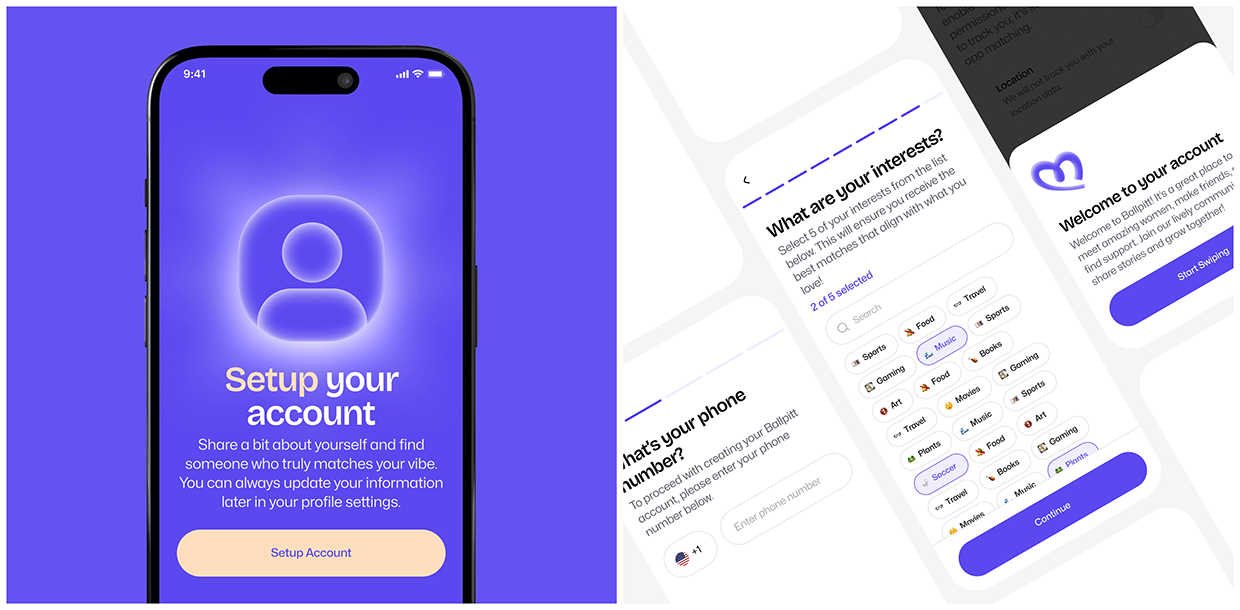 Gamified  Dating Platform (Brand & App Design) Image 9