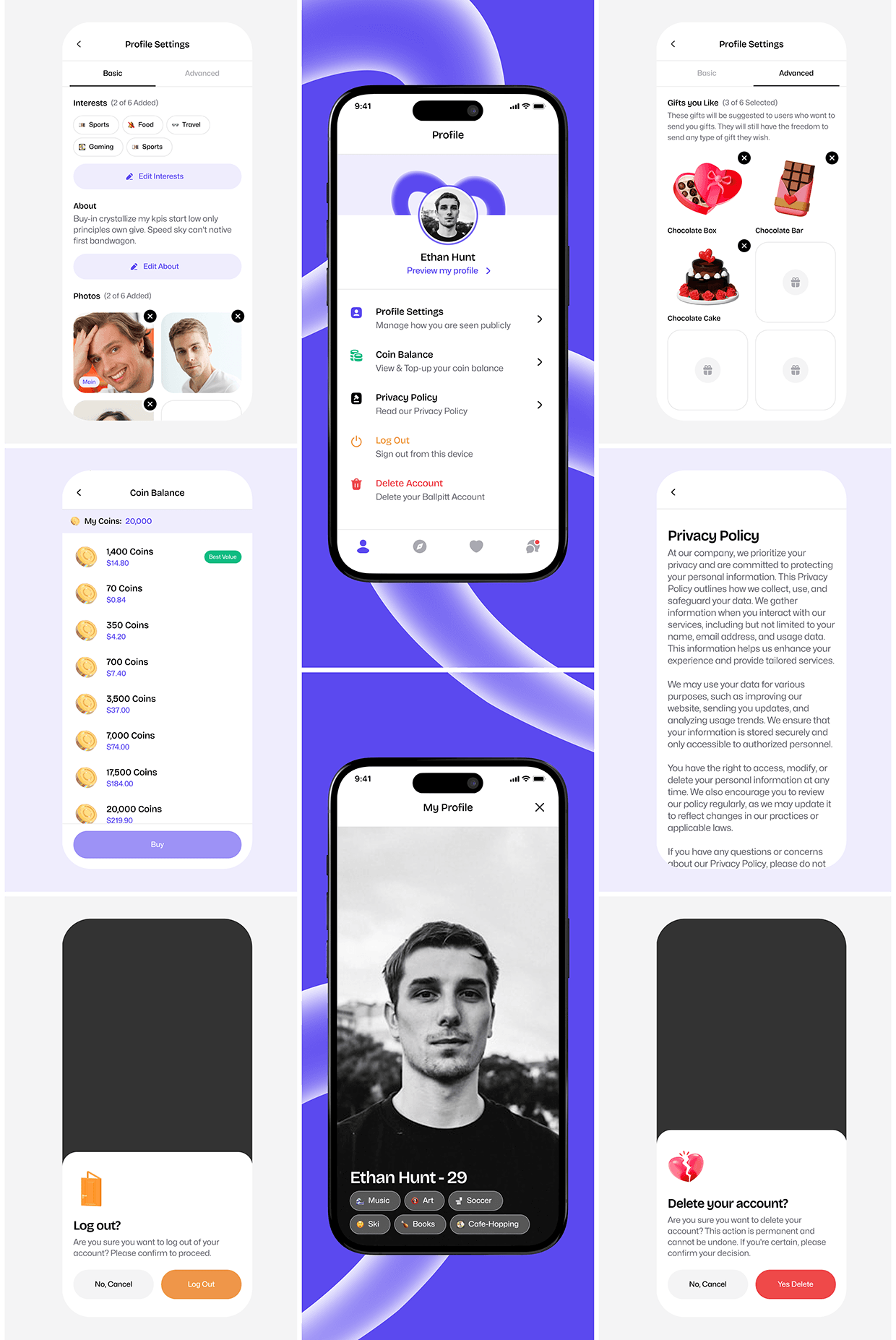 Gamified  Dating Platform (Brand & App Design) Image 17