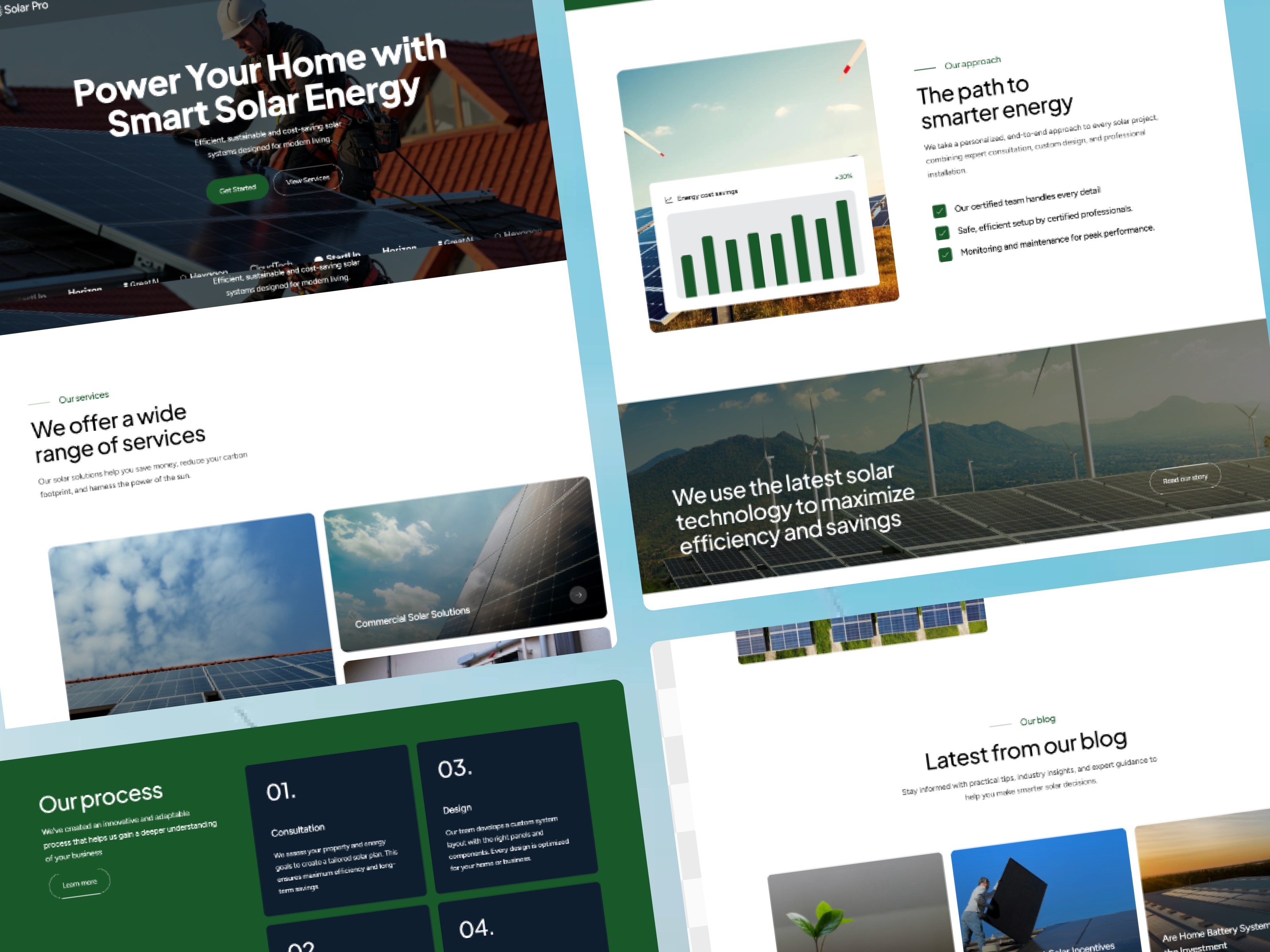 Solar Pro — Free Website Template for Framer