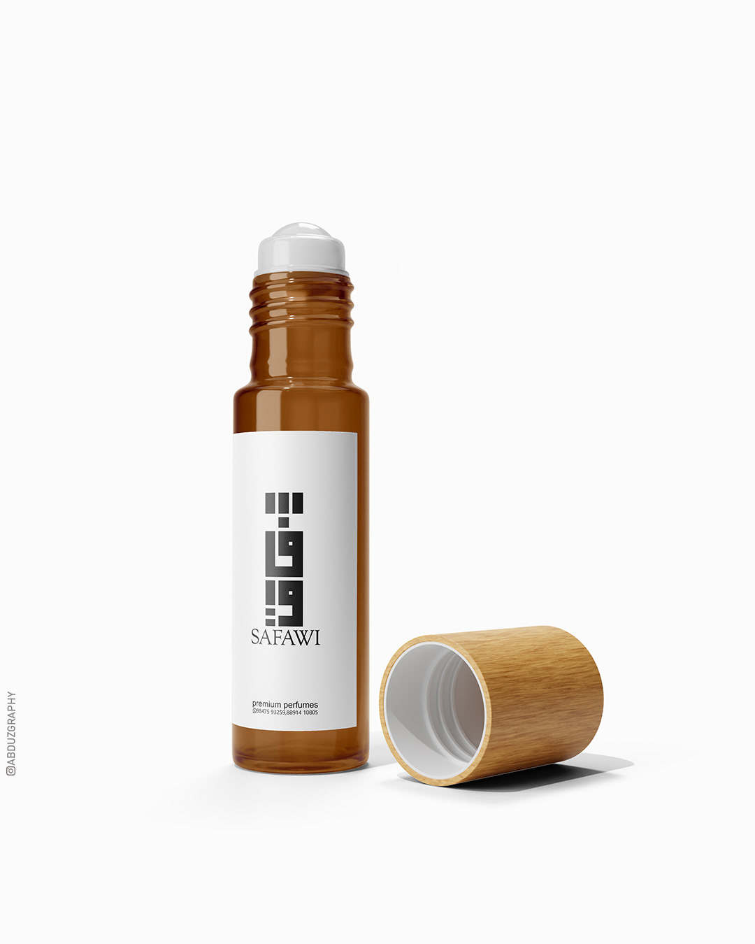 SAFAWI — Arabic Calligraphy Perfume Logo Image 0