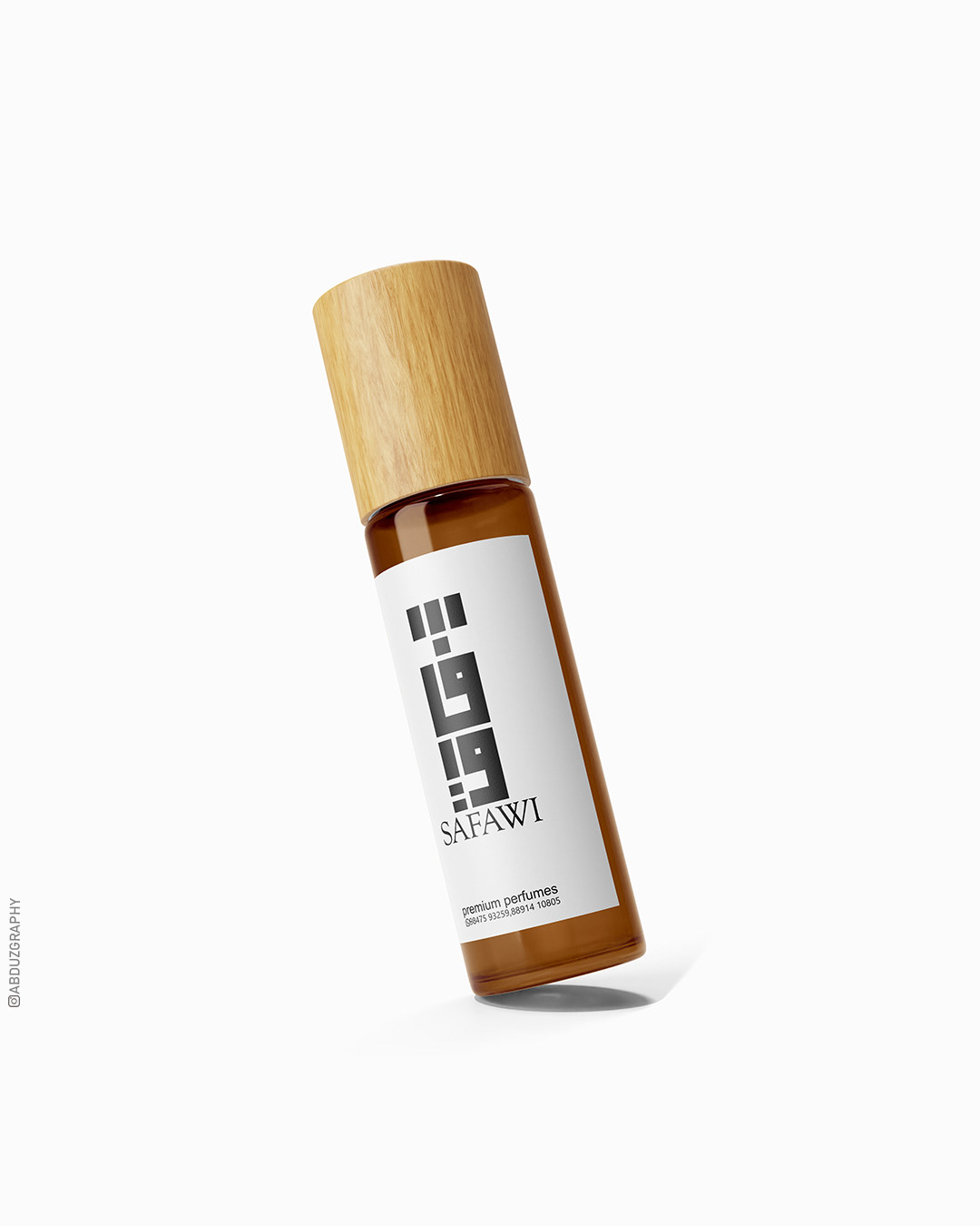 SAFAWI — Arabic Calligraphy Perfume Logo Image 1