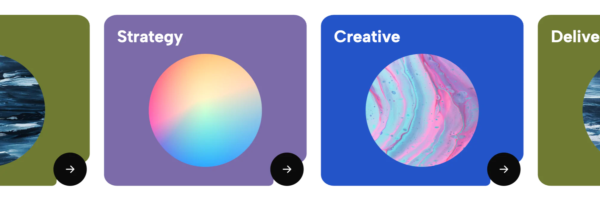 Modern Infinite Service Carousel | Redesignee