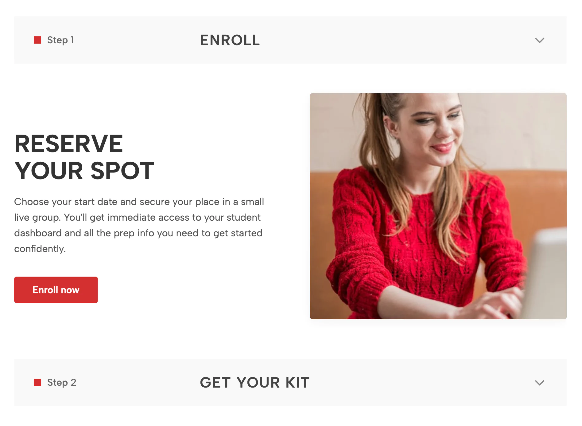Full-Width Image Accordion — Immersive Visual Reveal