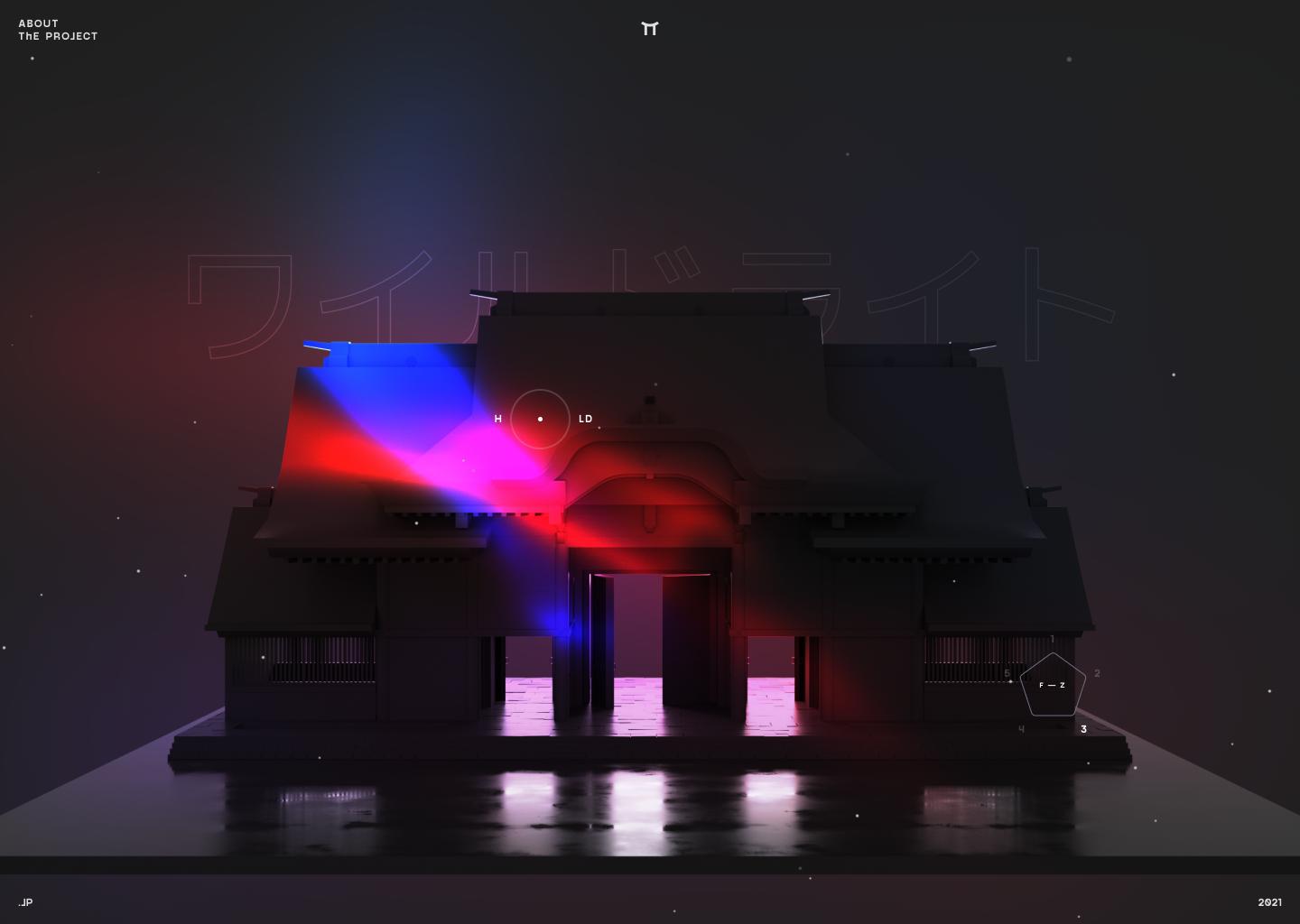 Wldlght - Projection Mapping in Japan.