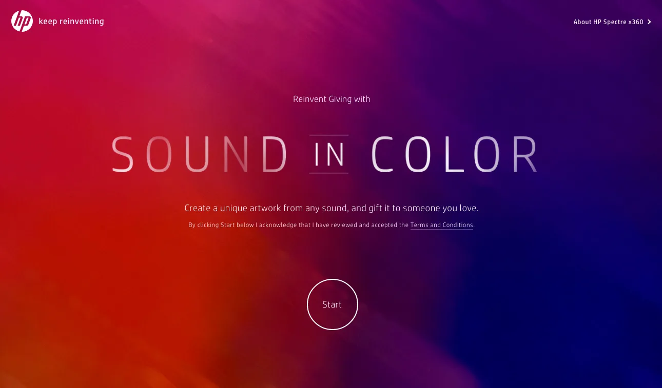 HP Sound in Color
