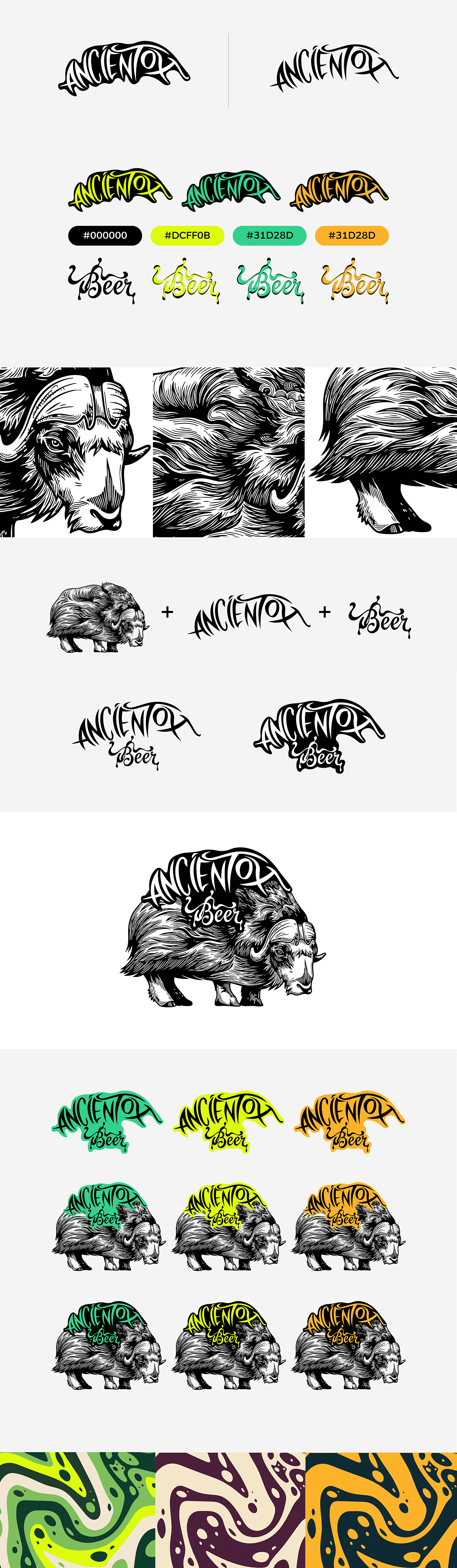 Ancient Ox Beer | Branding & Packaging Image 1