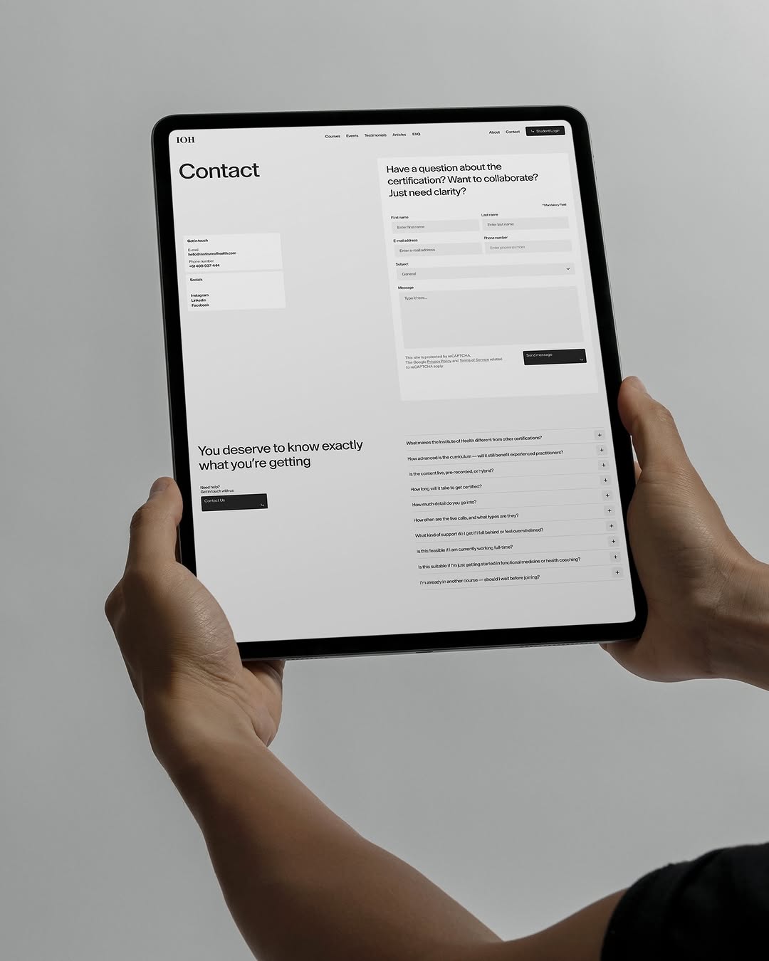 Institute of Health [Behance] Image 7