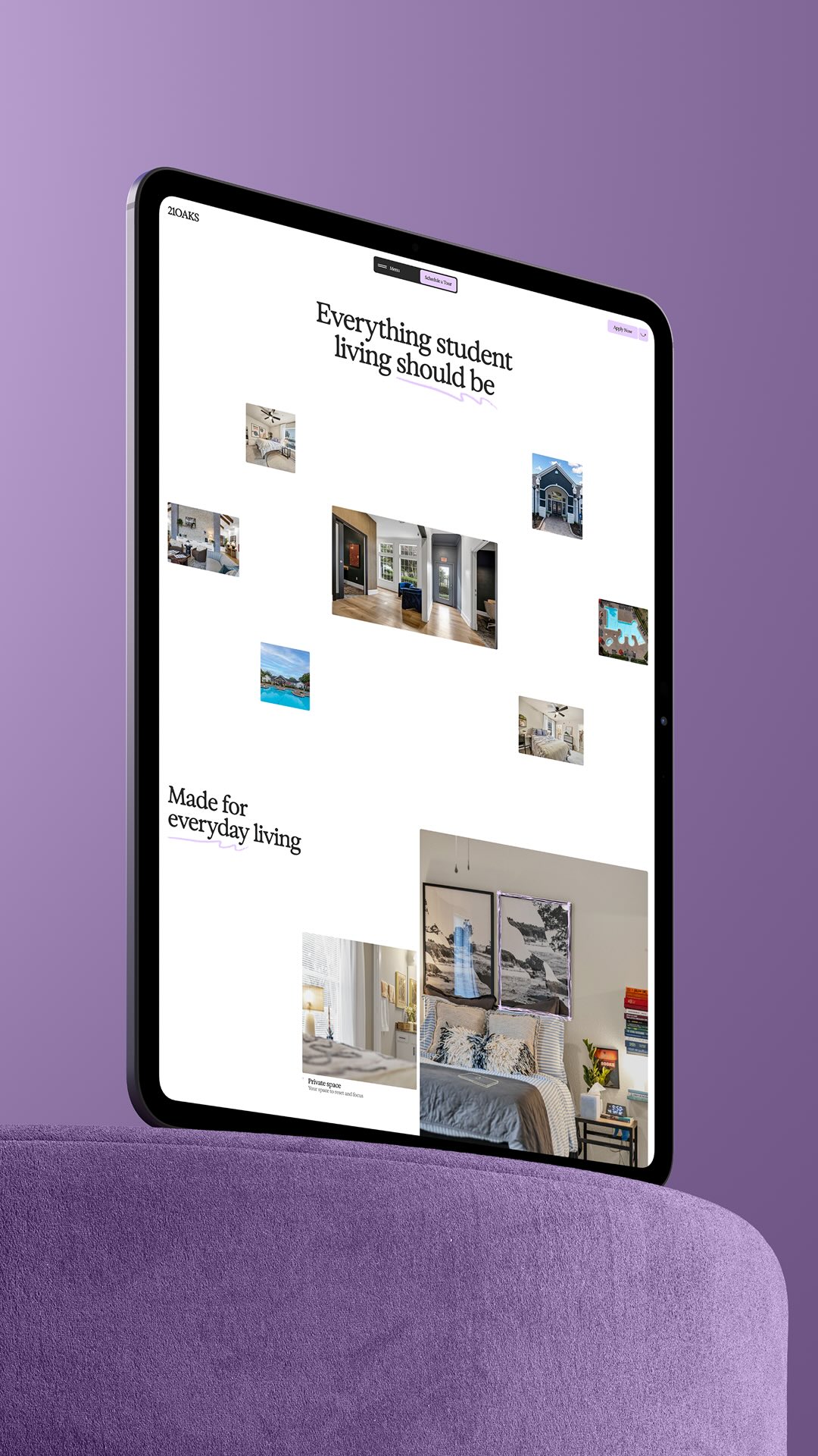 21 Oaks [Homepage Scrolling]