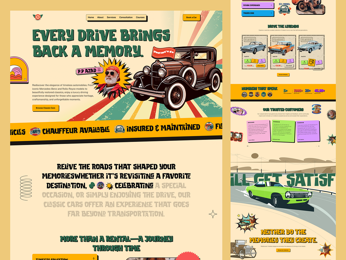 Classic Car Rental Experience Image 0
