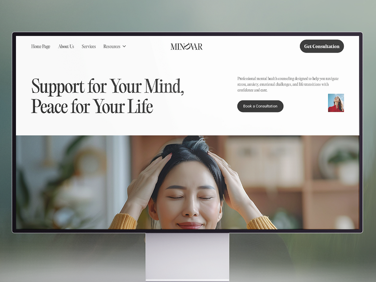 Mindvar — Mental Health & Therapy Platform Image 1