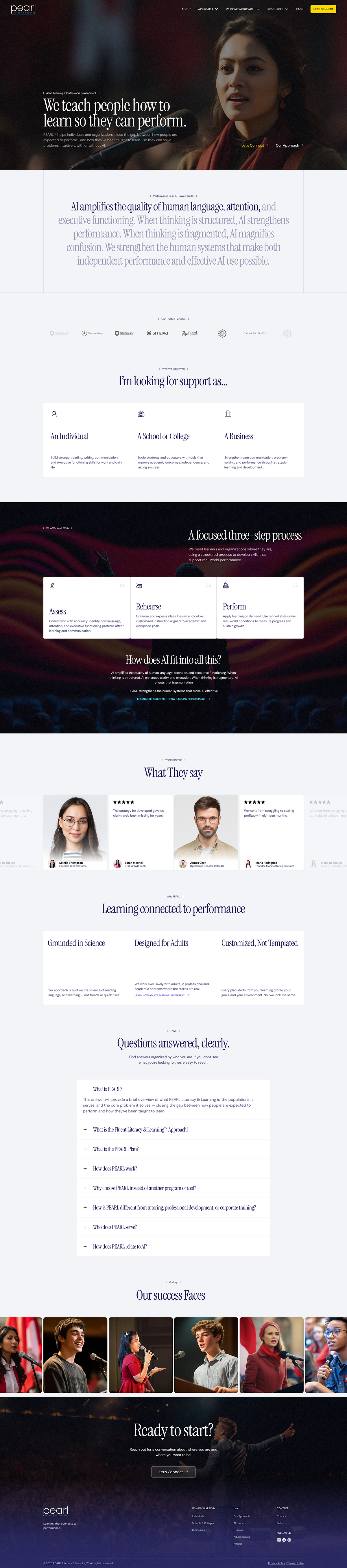 PEARL — Learning & Performance Platform Image 3