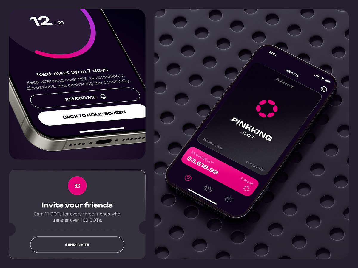 Polkadot Web3 App: Community & Identity UI