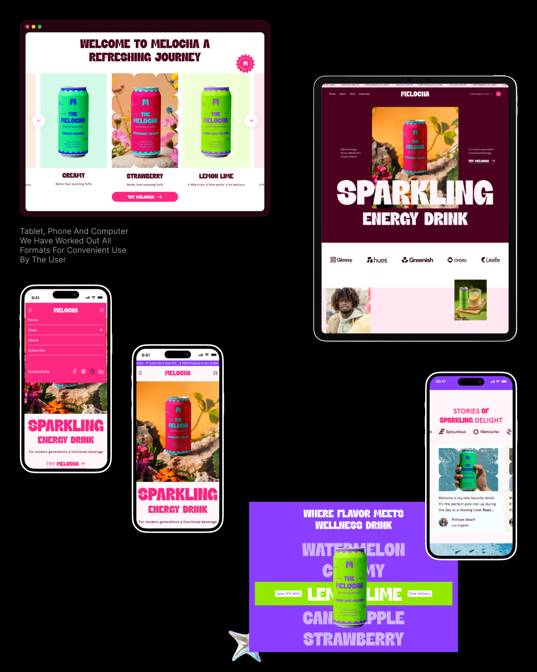 Melocha | Website And Branding Design Image 7