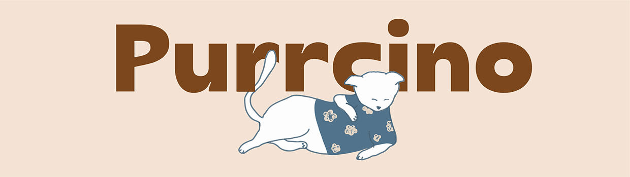 Purrcino - Coffee and Cats House Brand Identity Image 1