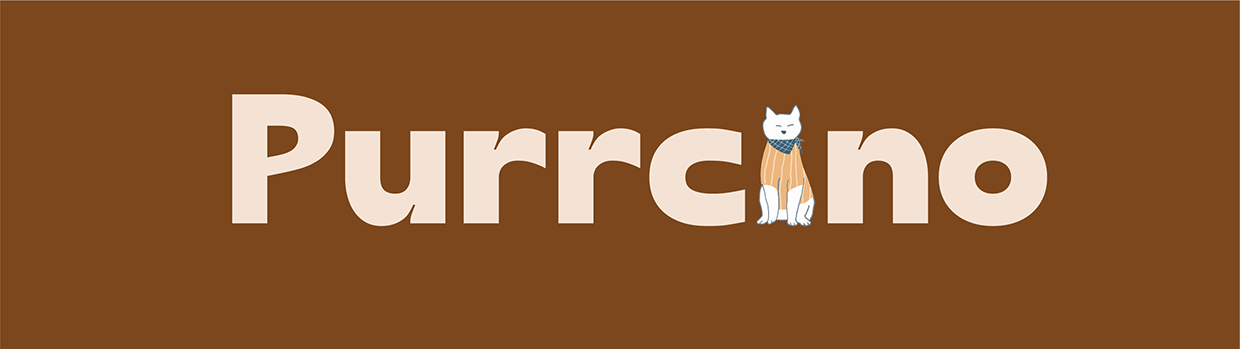 Purrcino - Coffee and Cats House Brand Identity Image 2