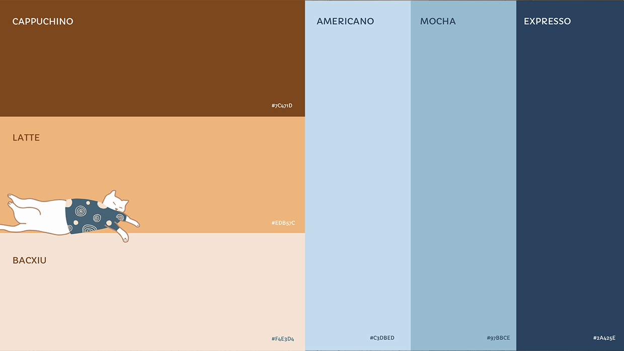 Purrcino - Coffee and Cats House Brand Identity Image 7