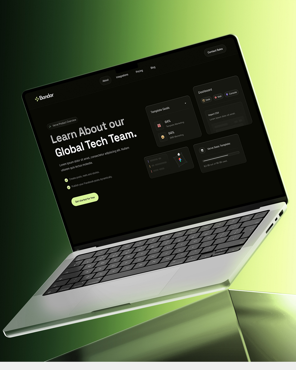 Bondor – Modern SaaS Branding Design Image 5