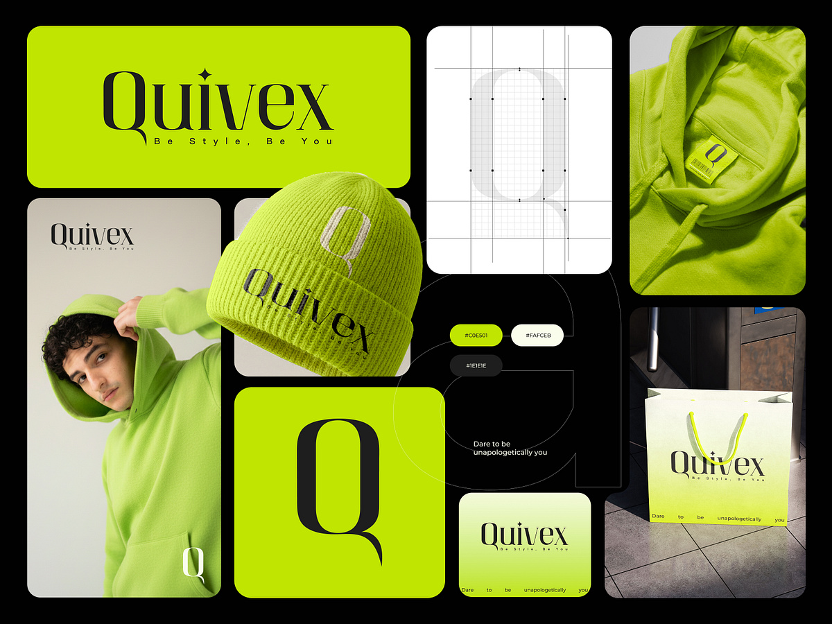 Quivex – Clothing Brand Identity