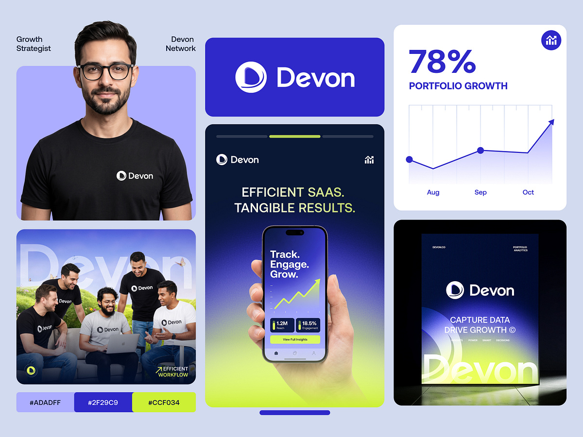 Devon — SaaS Brand Identity