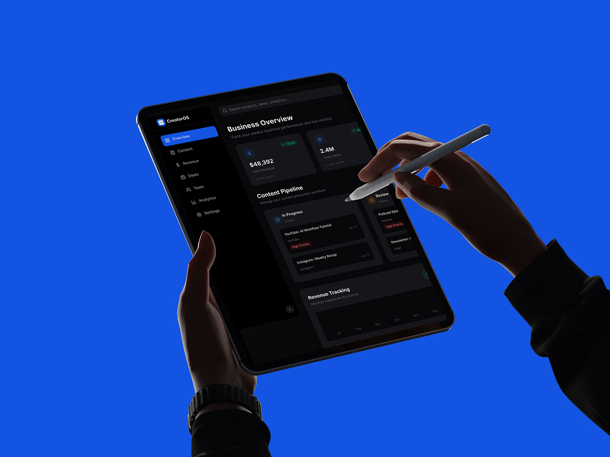 Operations Dashboard for Content Creators Image 2