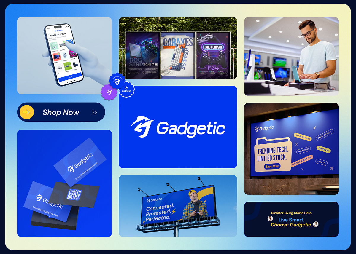 Gadgetic - Brand Identity Design Image 0