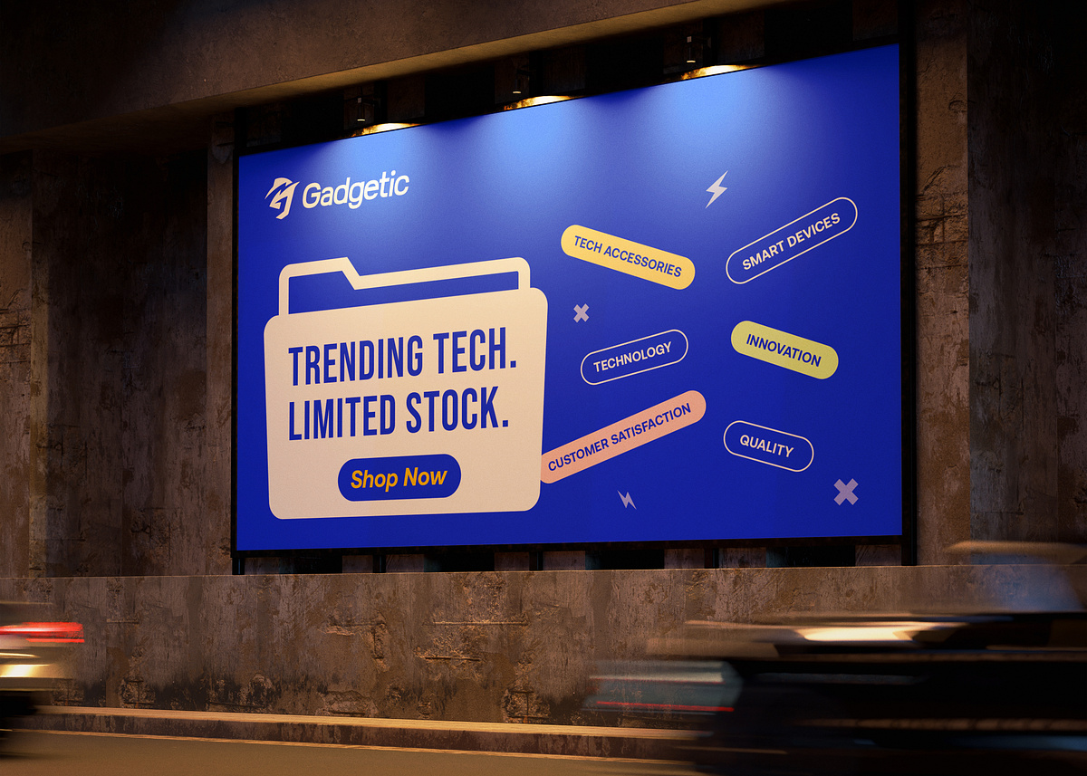 Gadgetic - Brand Identity Design Image 22