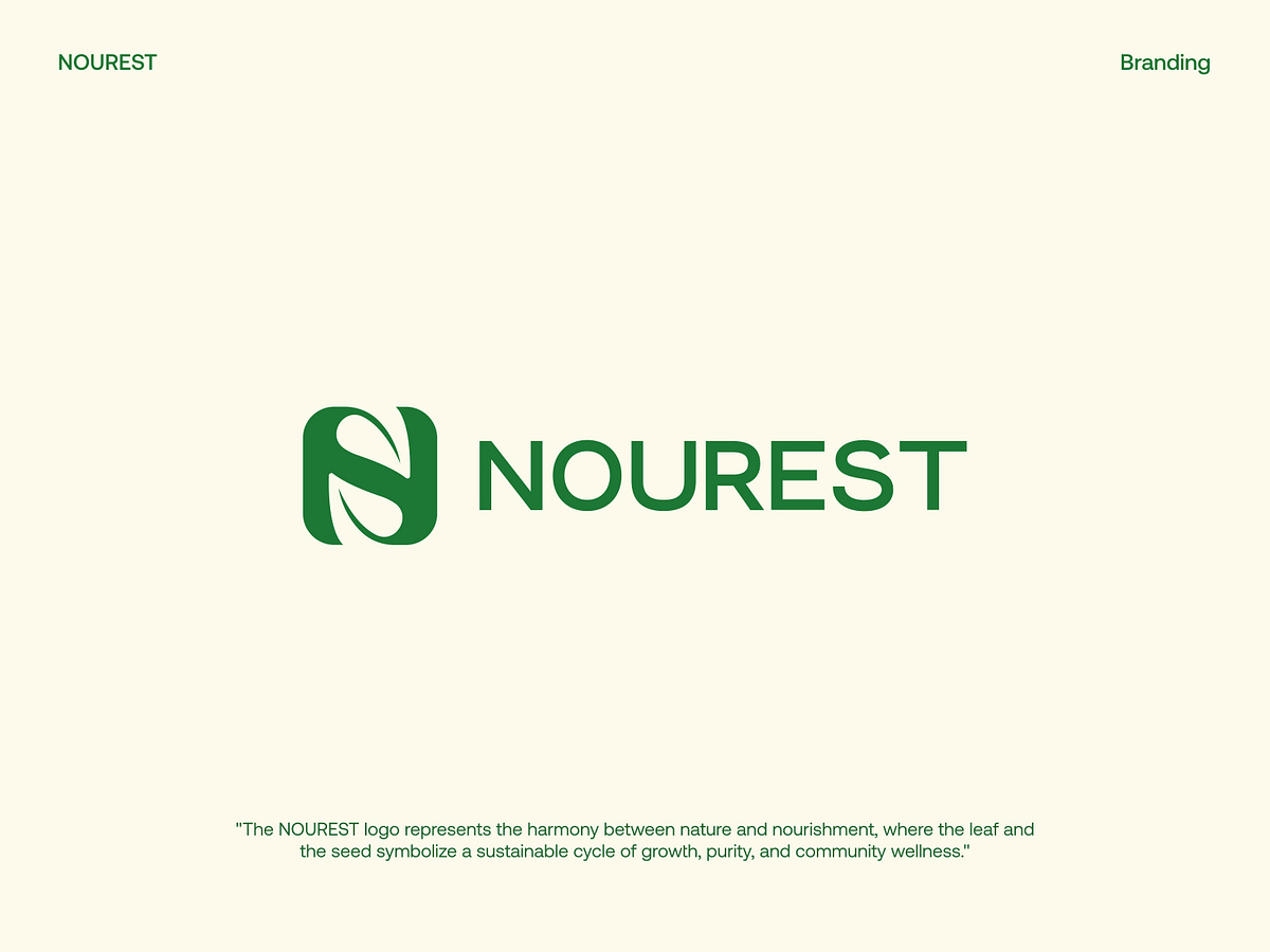 NOUREST — Sustainable Brand Identity Image 1
