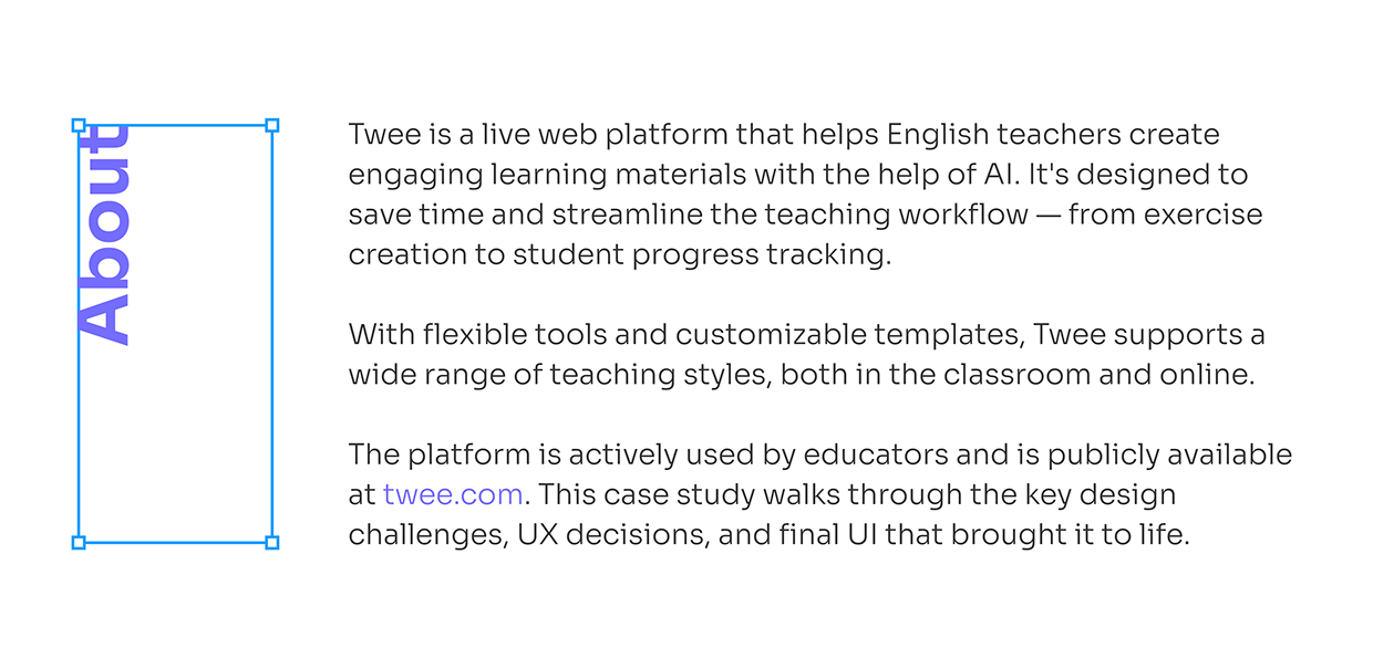 Twee: UX/UI That Teaches Image 0
